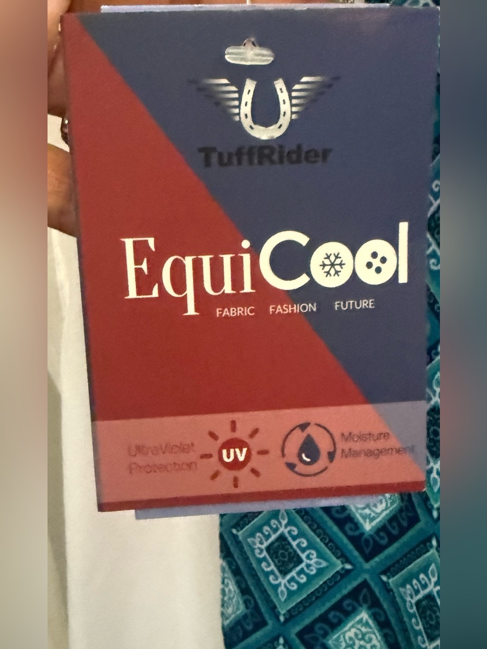 TuffRider Children's Artemis EquiCool Riding Sun Shirt - Picture 4 of 4
